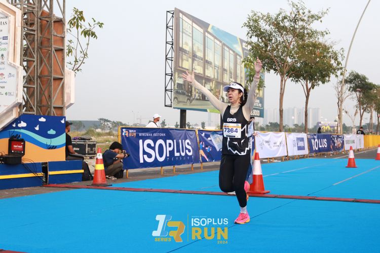 Race photo from ISOPlus Run 2024 Jakarta