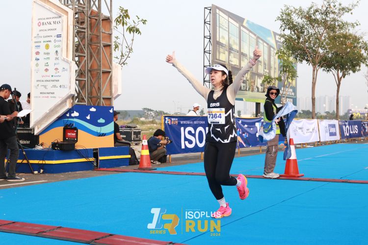 Race photo from ISOPlus Run 2024 Jakarta