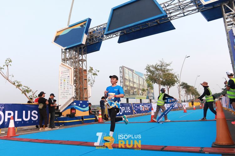 Race photo from ISOPlus Run 2024 Jakarta