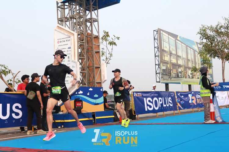 Race photo from ISOPlus Run 2024 Jakarta