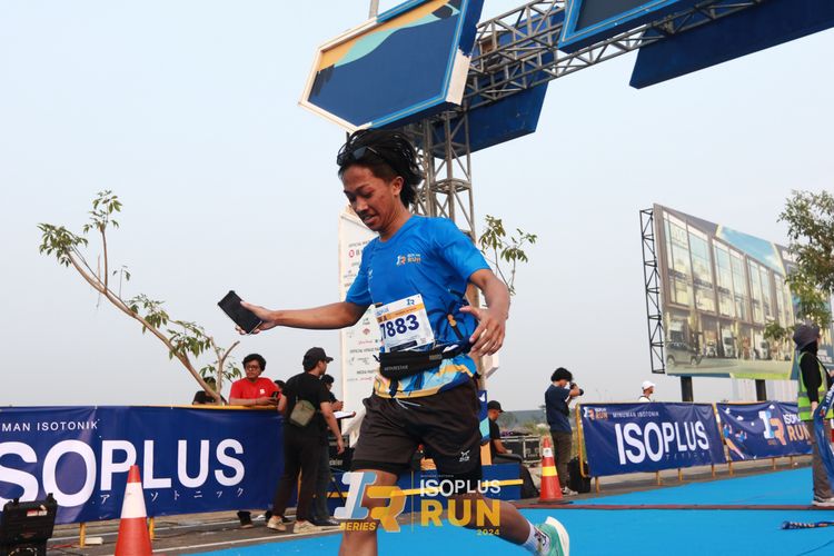 Race photo from ISOPlus Run 2024 Jakarta