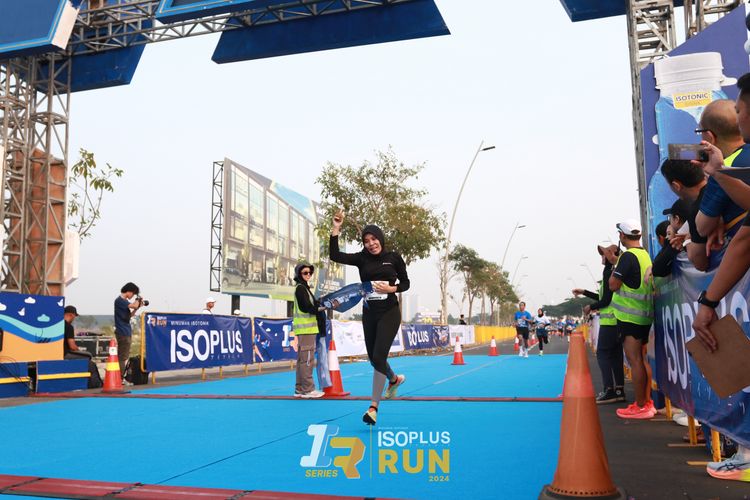Race photo from ISOPlus Run 2024 Jakarta