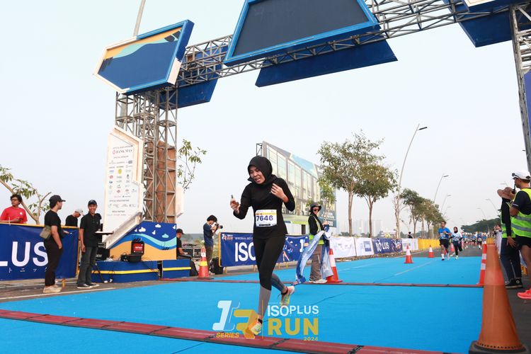 Race photo from ISOPlus Run 2024 Jakarta