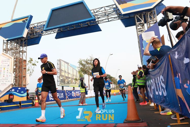 Race photo from ISOPlus Run 2024 Jakarta