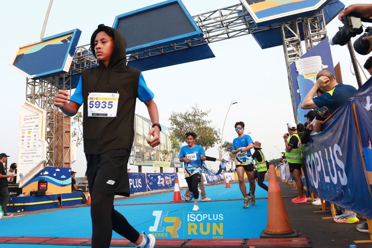 Race photo from ISOPlus Run 2024 Jakarta