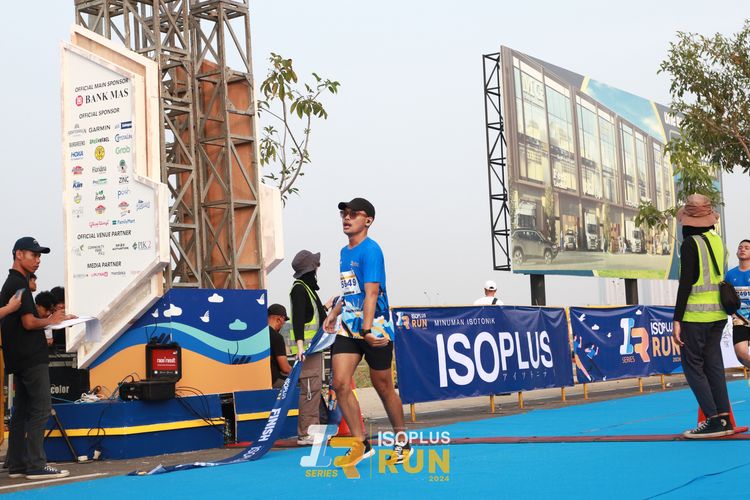 Race photo from ISOPlus Run 2024 Jakarta