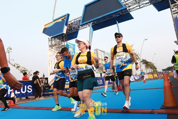 Race photo from ISOPlus Run 2024 Jakarta