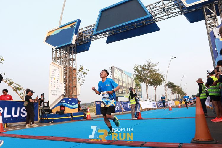 Race photo from ISOPlus Run 2024 Jakarta
