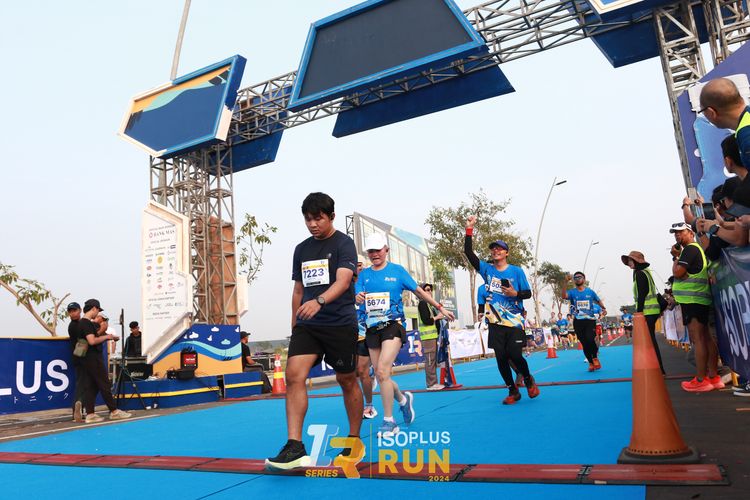 Race photo from ISOPlus Run 2024 Jakarta