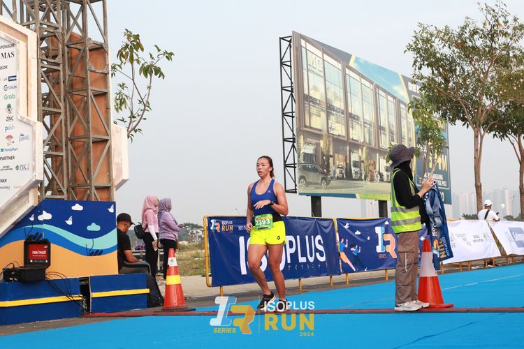 Race photo from ISOPlus Run 2024 Jakarta