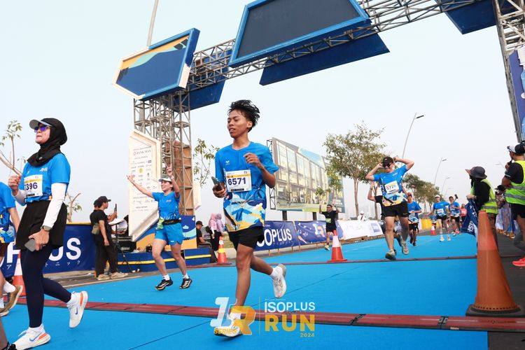 Race photo from ISOPlus Run 2024 Jakarta