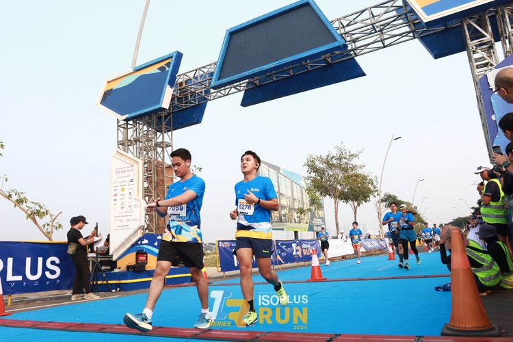 Race photo from ISOPlus Run 2024 Jakarta