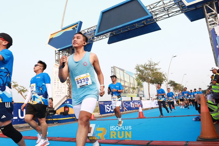 Race photo from ISOPlus Run 2024 Jakarta
