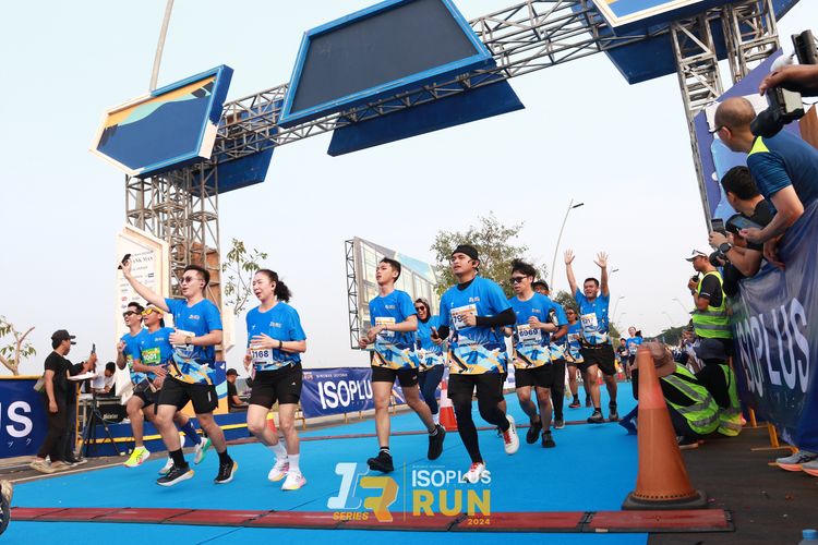 Race photo from ISOPlus Run 2024 Jakarta