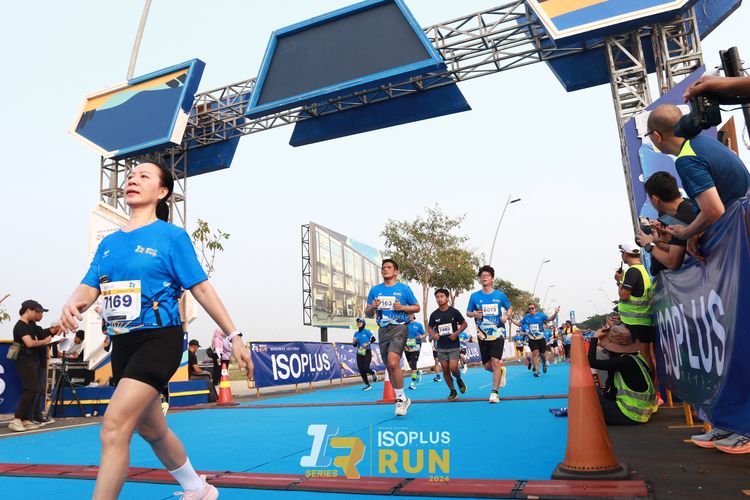 Race photo from ISOPlus Run 2024 Jakarta