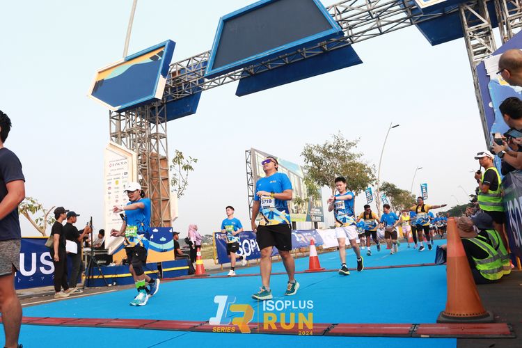 Race photo from ISOPlus Run 2024 Jakarta