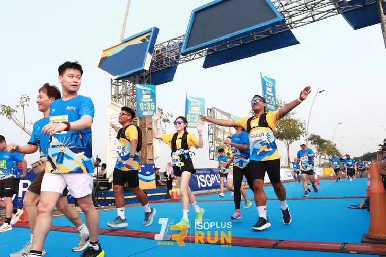 Race photo from ISOPlus Run 2024 Jakarta