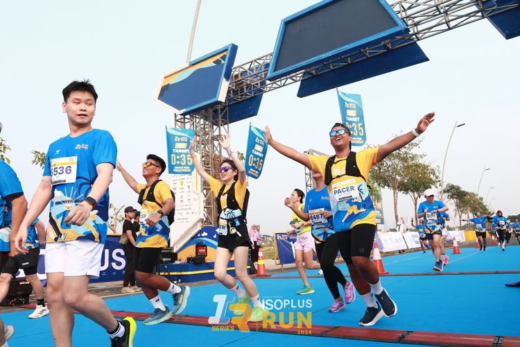 Race photo from ISOPlus Run 2024 Jakarta