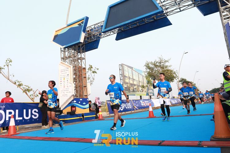 Race photo from ISOPlus Run 2024 Jakarta
