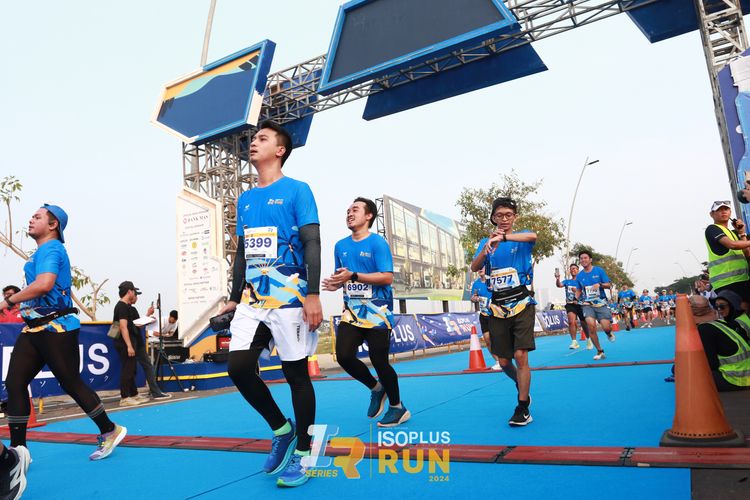 Race photo from ISOPlus Run 2024 Jakarta