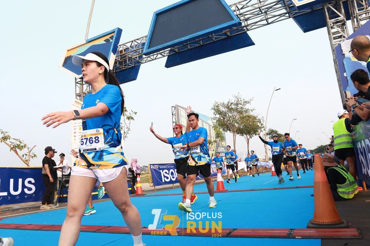 Race photo from ISOPlus Run 2024 Jakarta