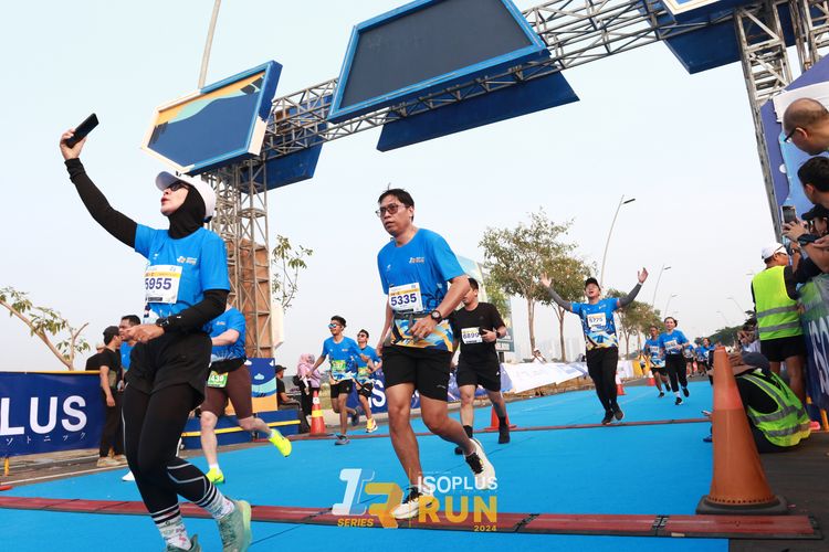 Race photo from ISOPlus Run 2024 Jakarta