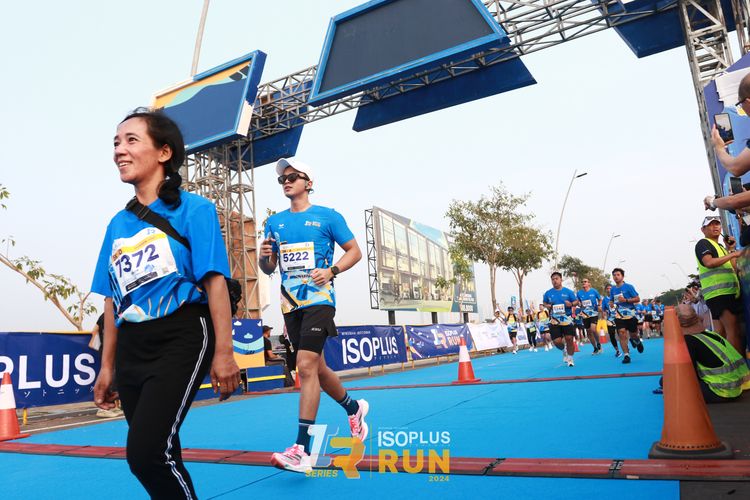 Race photo from ISOPlus Run 2024 Jakarta