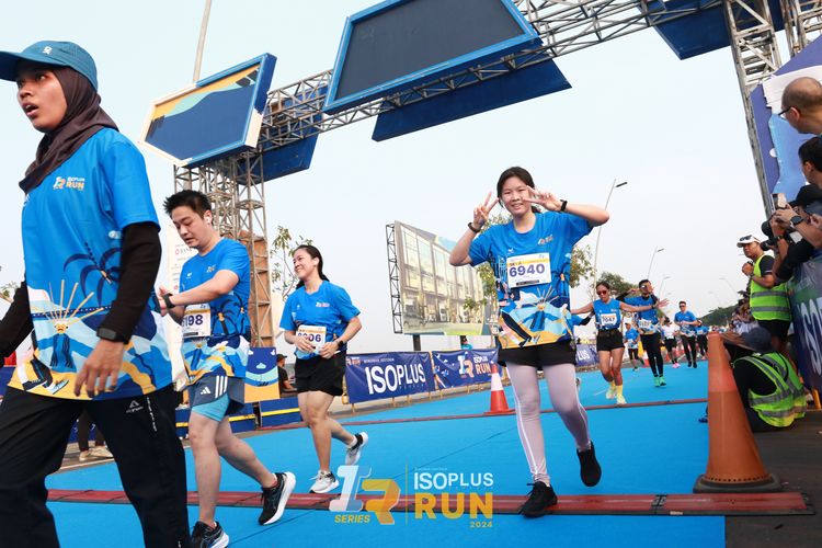 Race photo from ISOPlus Run 2024 Jakarta