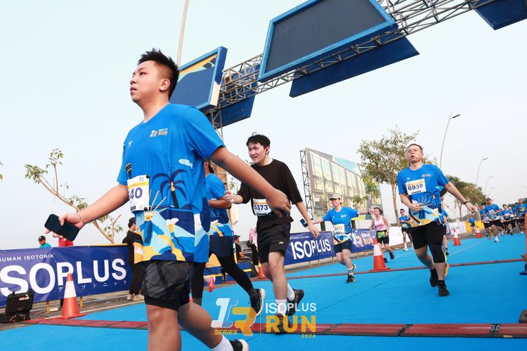 Race photo from ISOPlus Run 2024 Jakarta