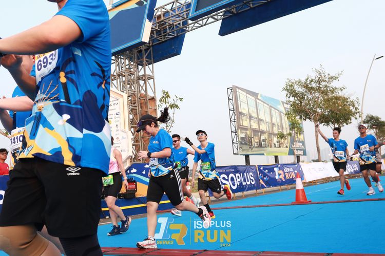 Race photo from ISOPlus Run 2024 Jakarta