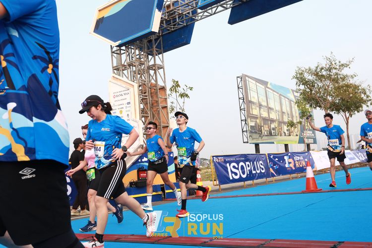 Race photo from ISOPlus Run 2024 Jakarta
