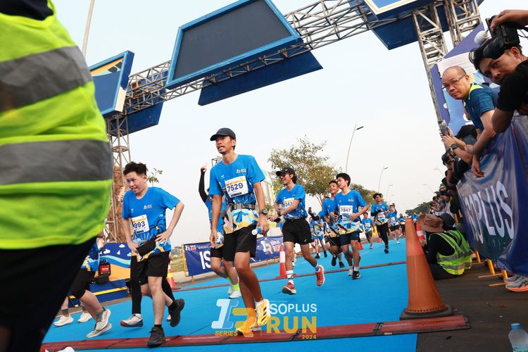 Race photo from ISOPlus Run 2024 Jakarta