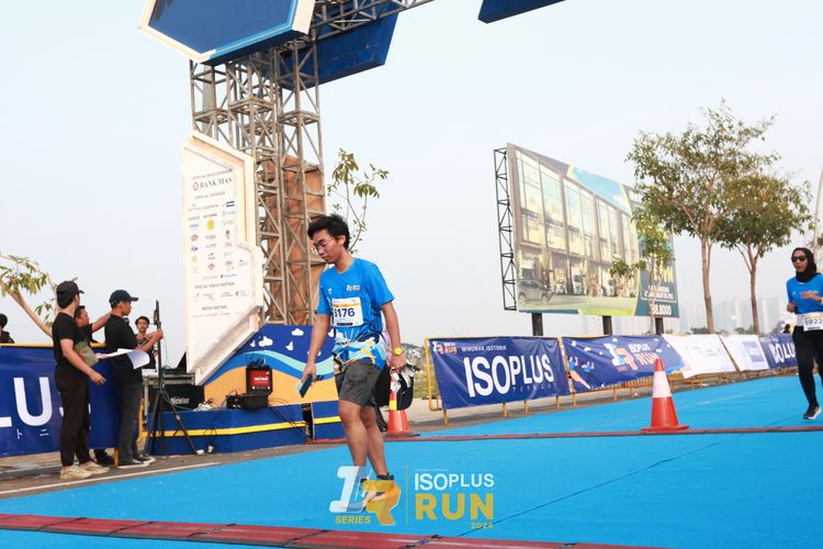 Race photo from ISOPlus Run 2024 Jakarta
