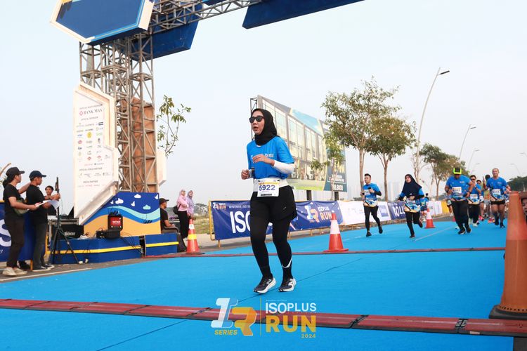 Race photo from ISOPlus Run 2024 Jakarta