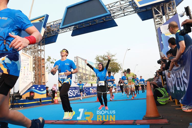 Race photo from ISOPlus Run 2024 Jakarta