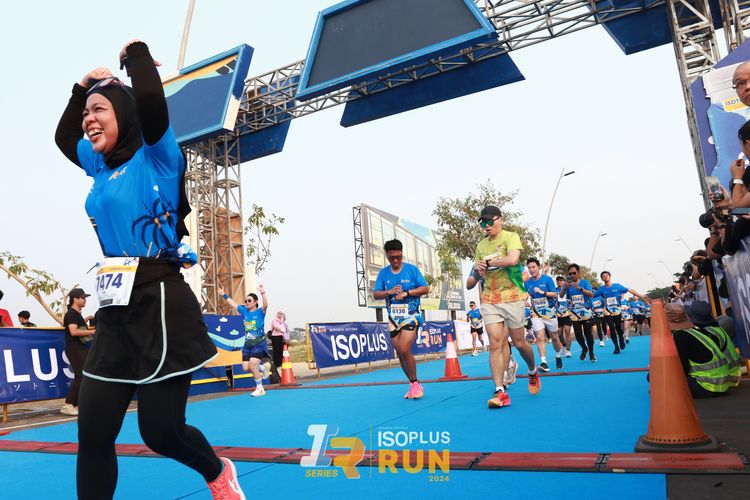 Race photo from ISOPlus Run 2024 Jakarta