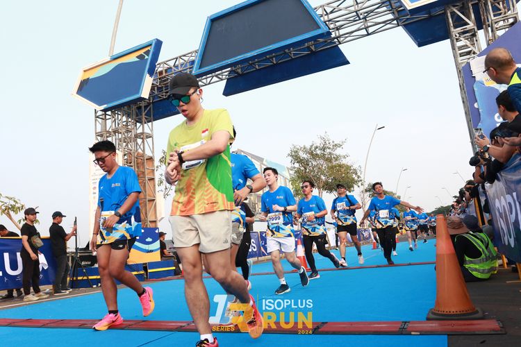 Race photo from ISOPlus Run 2024 Jakarta