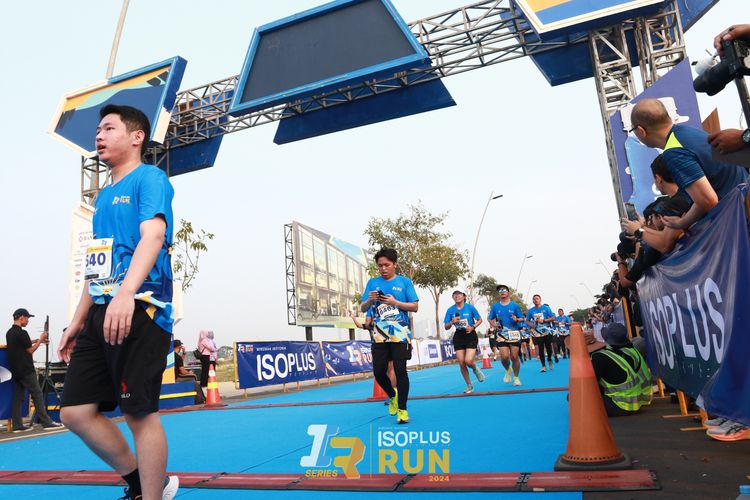 Race photo from ISOPlus Run 2024 Jakarta
