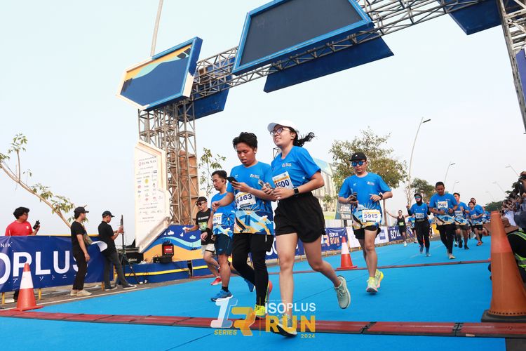 Race photo from ISOPlus Run 2024 Jakarta