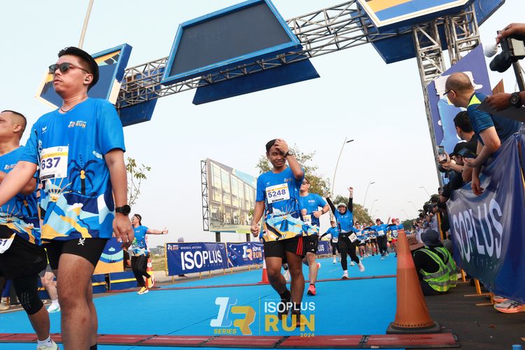 Race photo from ISOPlus Run 2024 Jakarta