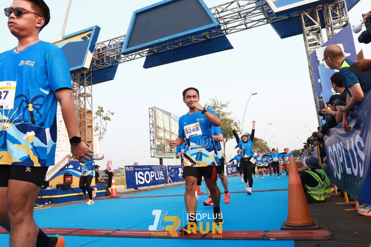 Race photo from ISOPlus Run 2024 Jakarta