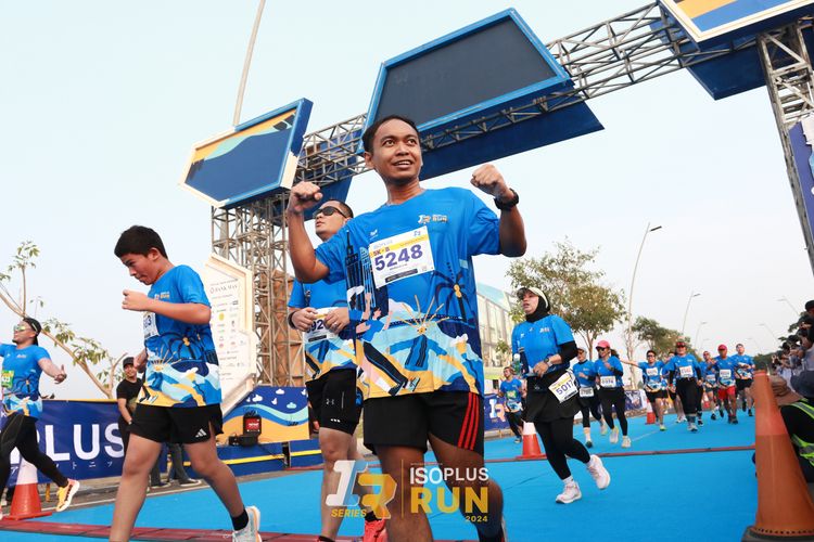 Race photo from ISOPlus Run 2024 Jakarta