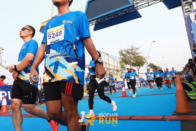 Race photo from ISOPlus Run 2024 Jakarta