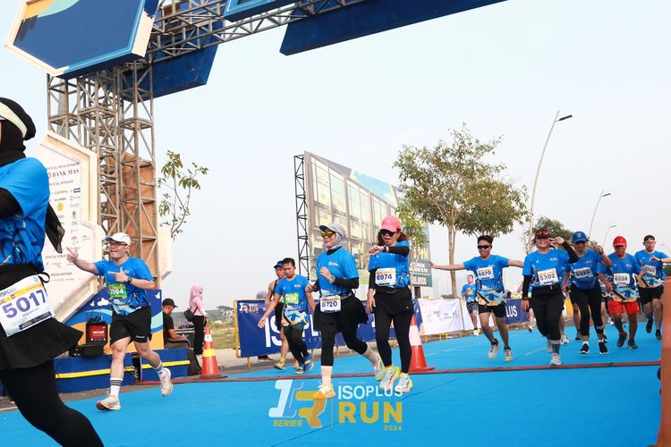 Race photo from ISOPlus Run 2024 Jakarta