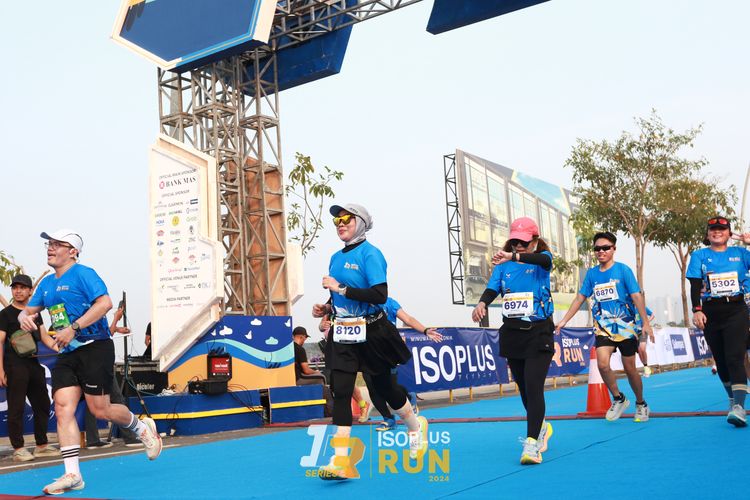 Race photo from ISOPlus Run 2024 Jakarta