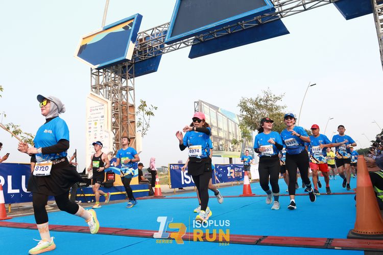 Race photo from ISOPlus Run 2024 Jakarta