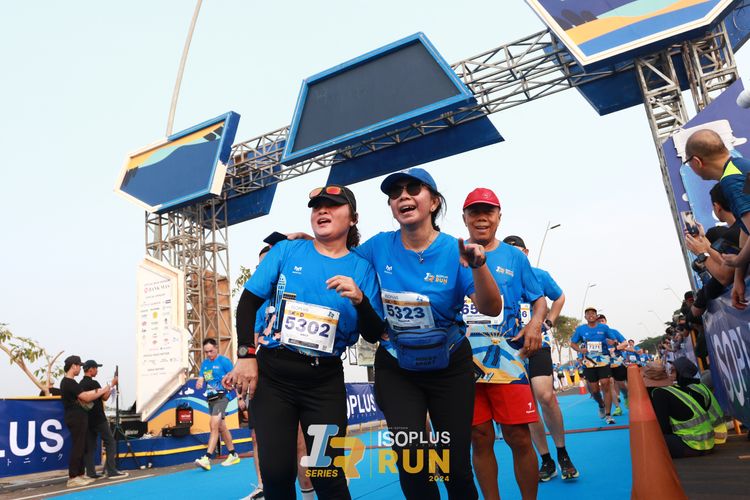Race photo from ISOPlus Run 2024 Jakarta