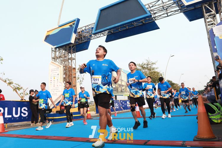 Race photo from ISOPlus Run 2024 Jakarta