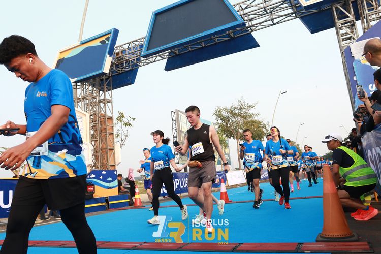 Race photo from ISOPlus Run 2024 Jakarta