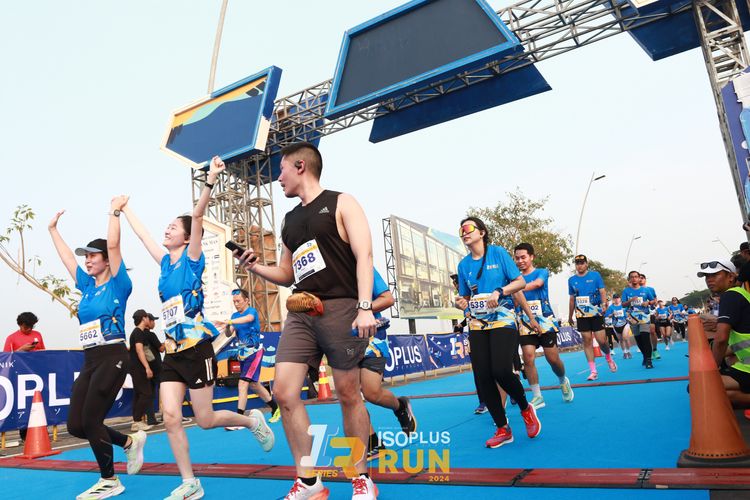 Race photo from ISOPlus Run 2024 Jakarta